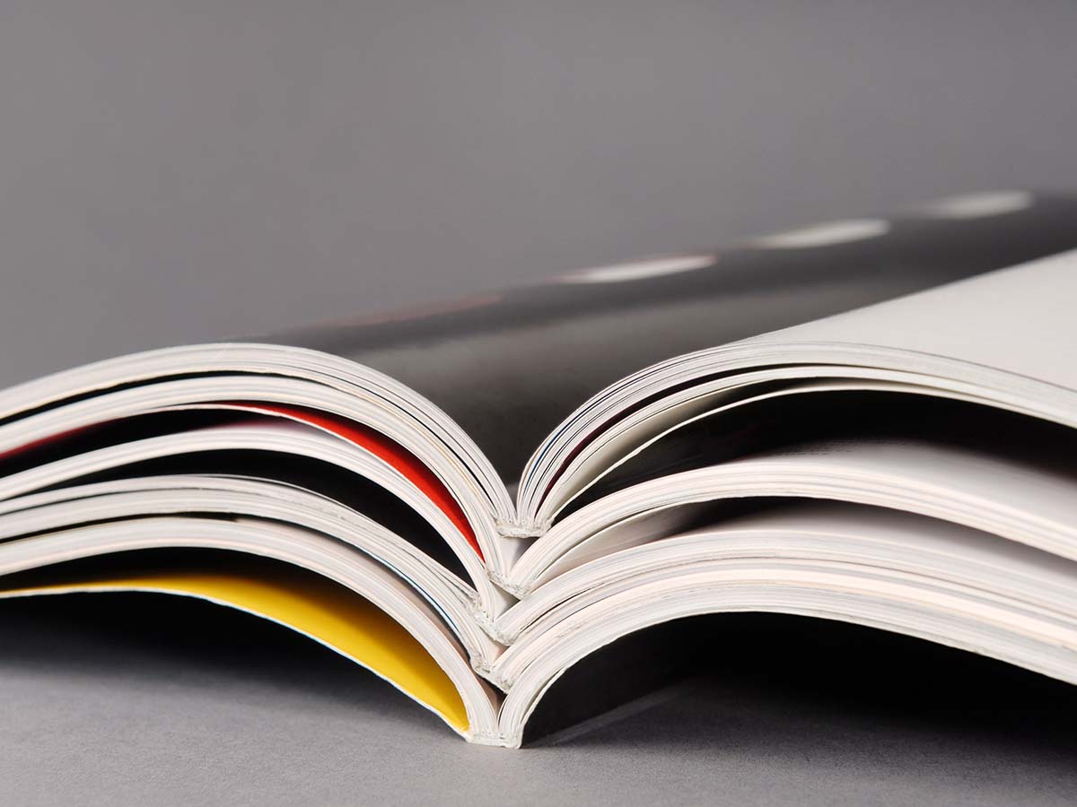 A few books piled on top of each other